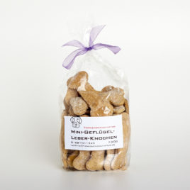 Mini-Geflügelleber-Knochen