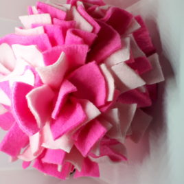 Schnüffelball Mittel, rosa